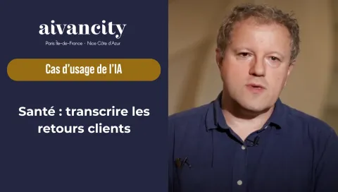 Santé : transcrire les retours clients grâce à l'IA