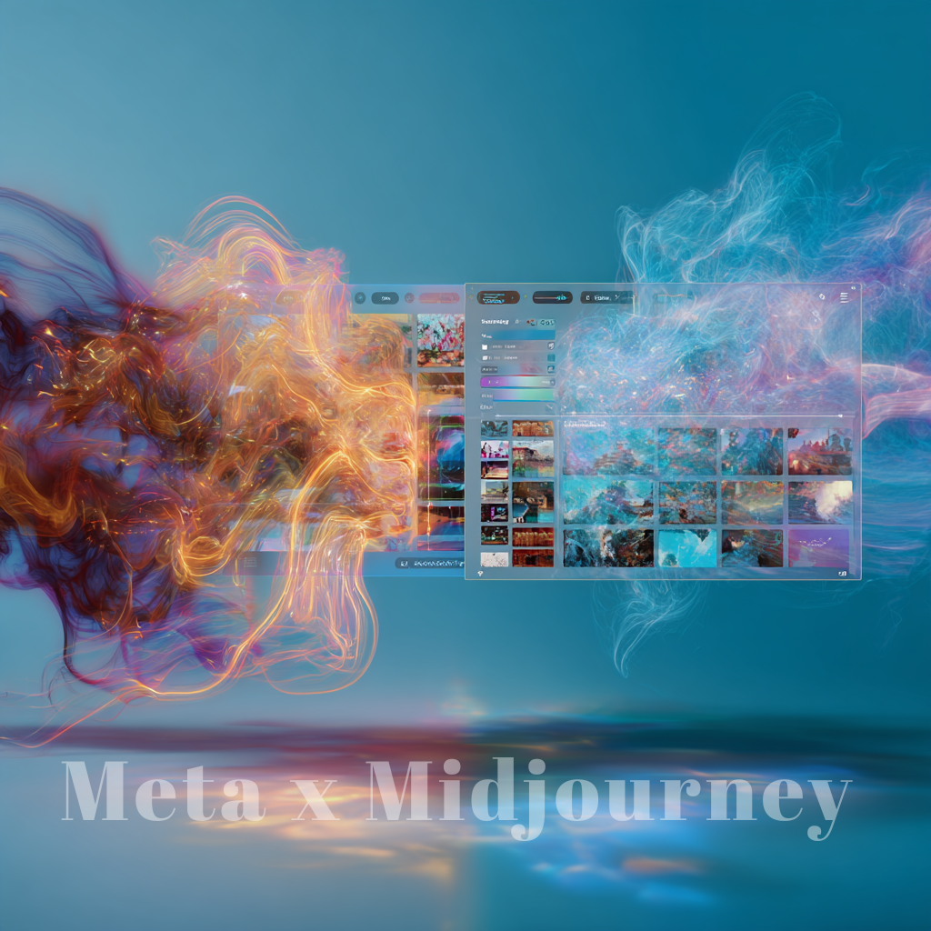 Meta x Midjourney : une alliance stratégique pour révolutionner l’image et la vidéo IA