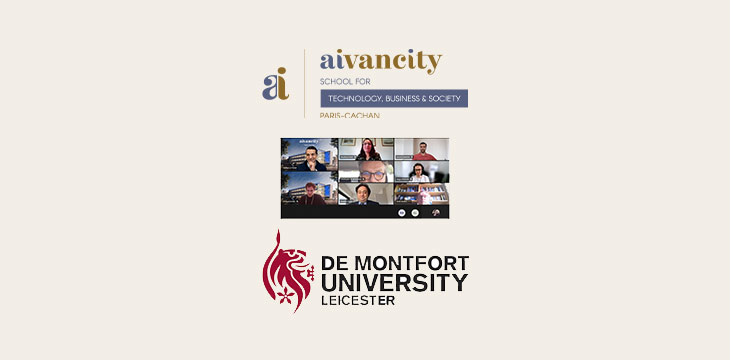 De Montfort University (Leicester) et aivancity Paris-Cachan signent un Memorandum of Understanding 