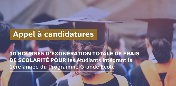 10 bourses d'exonération totale de frais de scolarité