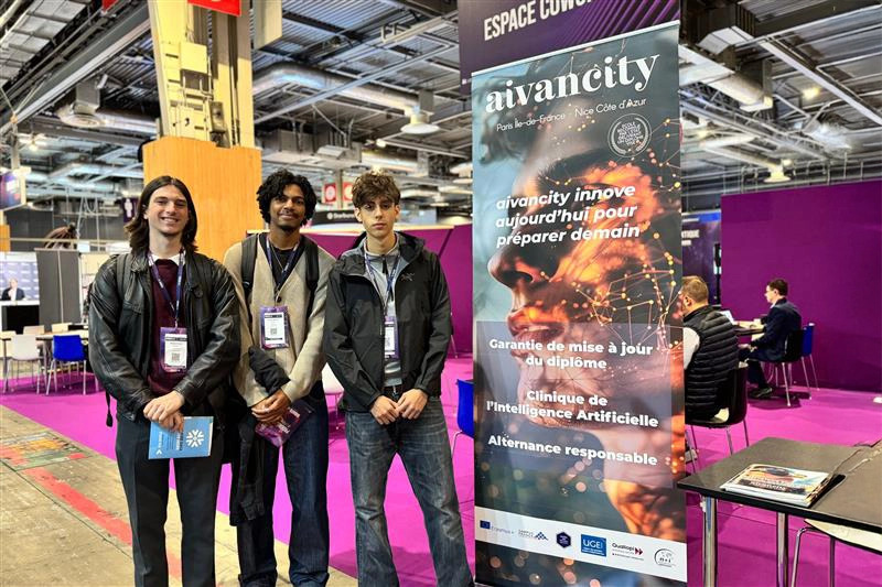 aivancity au cœur du Salon Big Data & AI Paris 2025 aivancity au cœur du Salon Big Data & AI Paris 2025