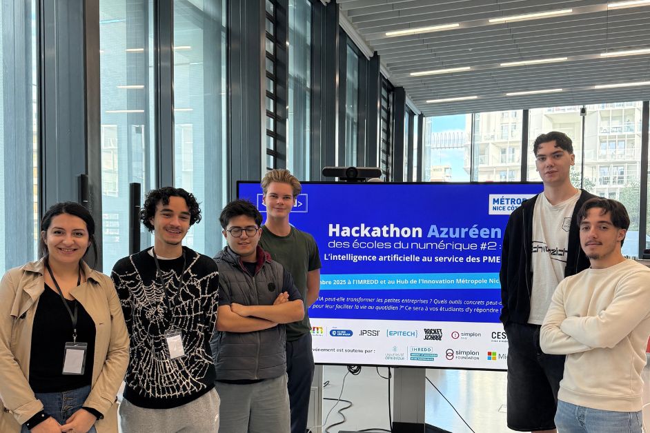 aivancity brille au Hackathon Azuréen #2