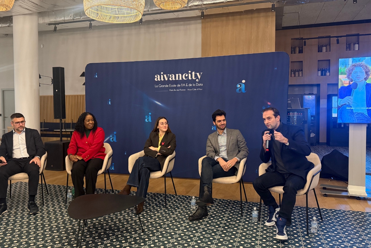 Table ronde « Conduire le changement avec l’IA – Témoignages de dirigeants » Table ronde « Conduire le changement avec l’IA – Témoignages de dirigeants »