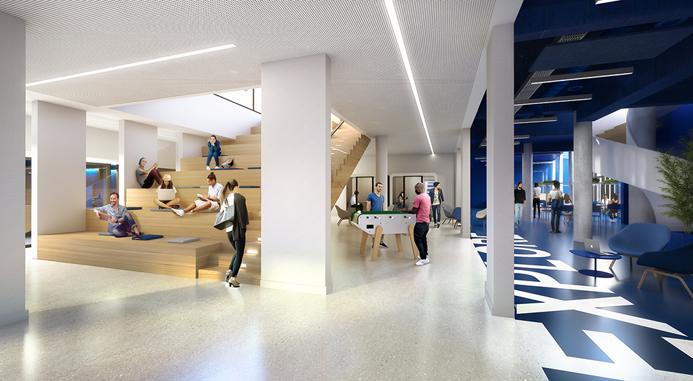vue intérieur campus