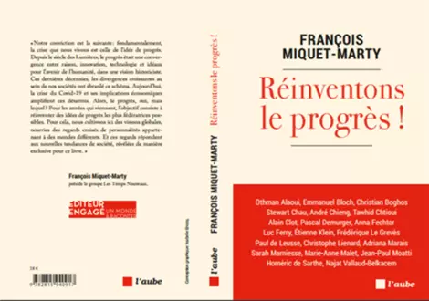 couverture sortie du livre Réinventons le progrès