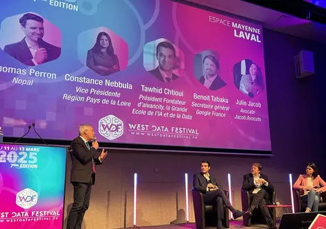 Tawhid Chtioui au West Data festival 