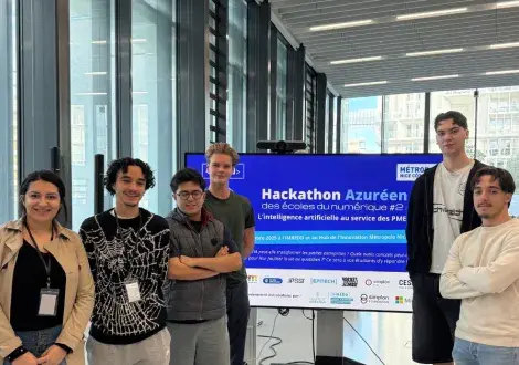 aivancity brille au Hackathon Azuréen #2
